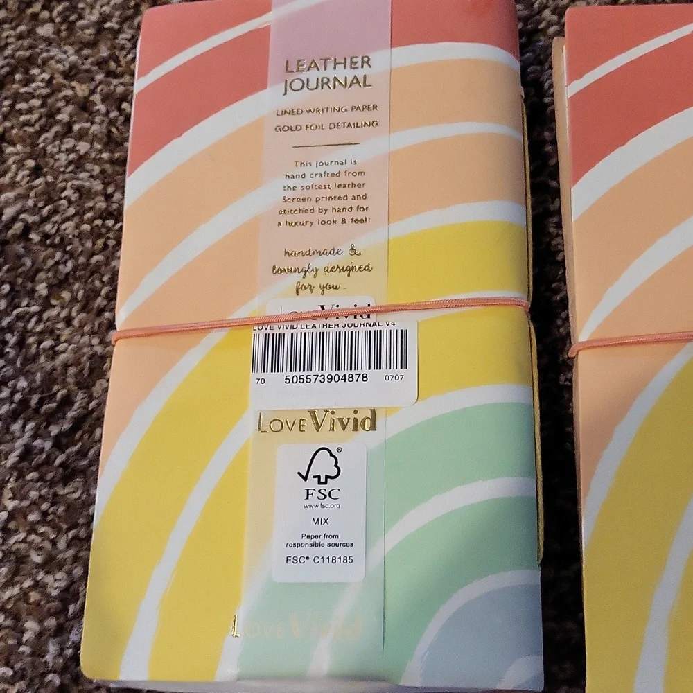 Love Vivid Chasing Rainbows Notebook Set